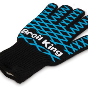 Broil King Single Black with Blue Accents Grilling Glove – OSFM