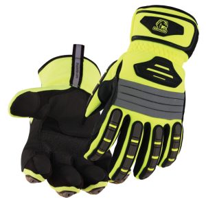 Black Stallion Water Resistant Hi-Vis Mechanics Glove 2X