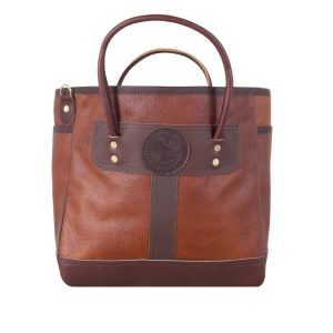 Duluth Pack 24 Liter Capacity Brown Trim Bison Leather Sportsmans Tote