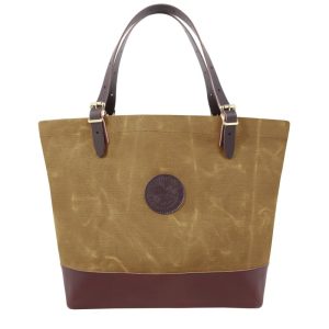 Duluth Pack 33 Liter Capacity Wax Khaki Deluxe Market Tote