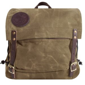 Duluth Pack 17 Liter Capacity Wax Khaki Canvas Front Portage Pack
