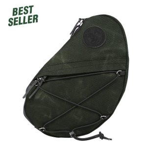 Duluth Pack 16 Liter Capacity Wax Olive Drab Port City Sling Pack