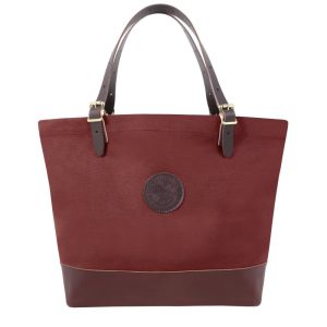 Duluth Pack 33 Liter Capacity Burgundy Deluxe Market Tote