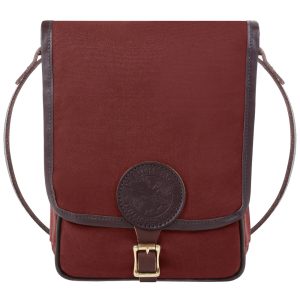 Duluth Pack Haversack with Leather Trim – Burgundy