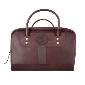 Duluth Pack 18 Liter Capacity Brown Smooth Leather Doctors Weekend Bag