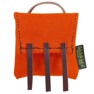 Duluth Pack Orange Canvas Mini Ornament Pack