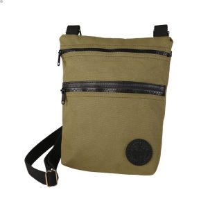 Duluth Pack 4 Liter Capacity Khaki Traverse Crossbody Bag