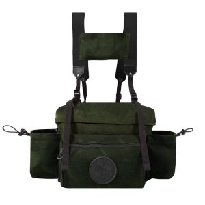 Duluth Pack 12 Liter Capacity Wax Olive Drab Canvas All Day Lumbar Pack