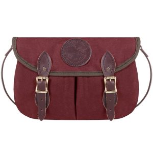 Duluth Pack 6 Liters Capacity Burgundy Medium Double Shell Purse