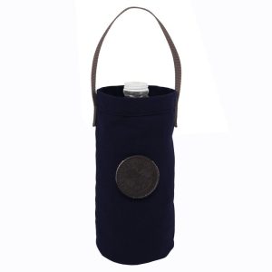Duluth Pack 10 In. H x 5.5 In. W Navy Canvas Growler Tote
