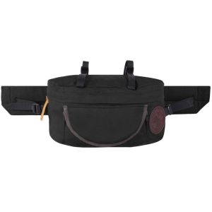 Duluth Pack 9 Liter Capacity Black Canvas Lumbar Pack