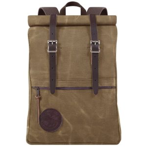 Duluth Pack 13 Liter Capacity Wax Khaki Roll Top Scout Pack