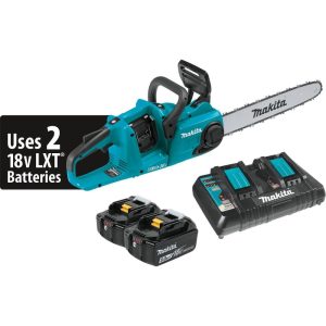 Makita 18V X2 (36V) LXT Lithium-Ion Brushless Cordless 16 Chain Saw Kit (5.0Ah)