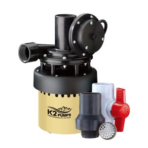 K2 Pumps 1/3 HP Compact Utility Sink Pump System