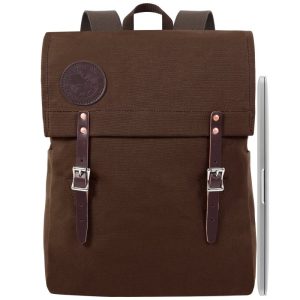Duluth Pack 20 Liter Capacity Brown Laptop Scoutmaster Pack