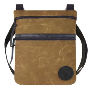 Duluth Pack 4 Liter Capacity Wax Khaki Traverse Crossbody Bag