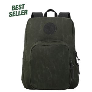 Duluth Pack 21 Liter Capacity Wax Olive Drab Large Standard Backpack