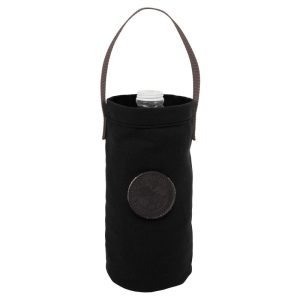 Duluth Pack 10 In. H x 5.5 In. W Black Canvas Growler Tote