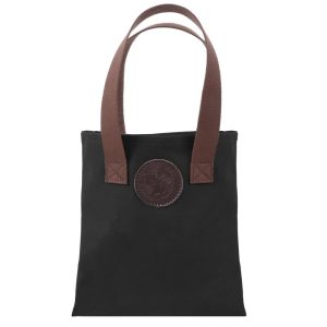 Duluth Pack 6 Liter Capacity Black Canvas Box Style Promo Tote