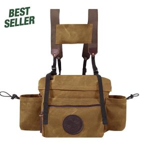Duluth Pack 12 Liter Capacity Wax Khaki Canvas All Day Lumbar Pack