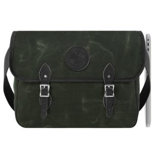 Duluth Pack 17 In. 13 Liter Capacity Wax Olive Drab Laptop Book Bag