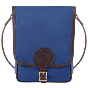 Duluth Pack Haversack with Leather Trim – Royal Blue