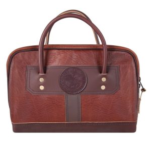 Duluth Pack 18 Liter Capacity Brown Trim Bison Leather Doctors Weekend Bag