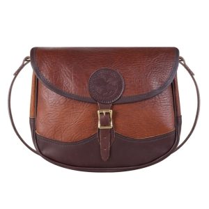Duluth Pack 3 Liter Capacity Brown Medium Bison Leather Shell Purse