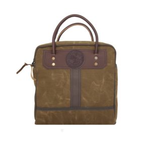 Duluth Pack 17 Liters Capacity Waxed Khaki Zip Top Tote