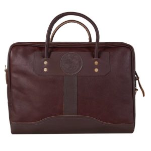 Duluth Pack 18 Liter Capacity Brown Pebbled Leather Doctors Weekend Bag
