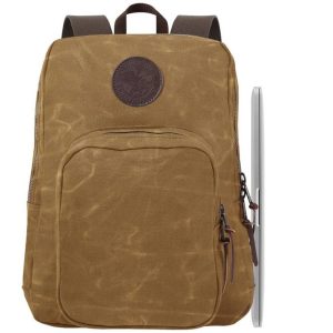 Duluth Pack 21 Liter Capacity Wax Khaki Large Standard Laptop Backpack