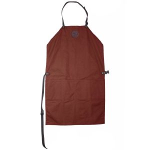 Duluth Pack 23 In. L x 24 In. W Burgundy Short Apron