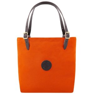 Duluth Pack 18 Liter Capacity Orange Medium Market Tote