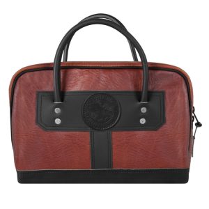 Duluth Pack 18 Liter Capacity Black Trim Bison Leather Doctors Weekend Bag