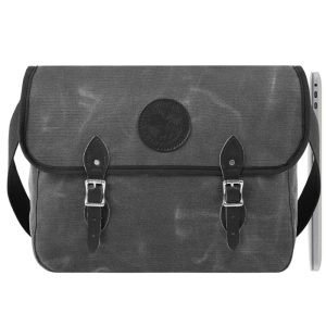 Duluth Pack 17 In. 13 Liter Capacity Wax Grey Laptop Book Bag
