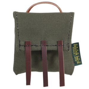 Duluth Pack Olive Drab Canvas Mini Ornament Pack