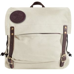 Duluth Pack 17 Liter Capacity Natural Canvas Front Portage Pack