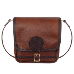 Duluth Pack 4 Liter Capacity Brown Trim Bison Leather Mini Haversack