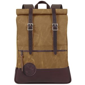 Duluth Pack Deluxe Roll-Top Scout Backpack – Waxed Khaki