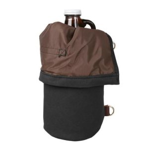 Duluth Pack Black Canvas One Size Growler Pack