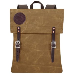 Duluth Pack 16 Liter Capacity Wax Khaki Scout Pack