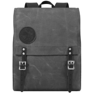 Duluth Pack 9 Liter Capacity Wax Gray Box Style Childs Backpack