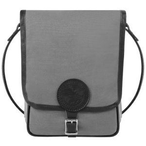 Duluth Pack Haversack with Leather Trim – Grey