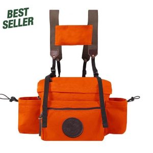 Duluth Pack 12 Liter Capacity Orange Canvas All Day Lumbar Pack