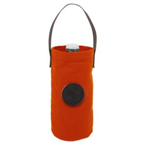 Duluth Pack 10 In. H x 5.5 In. W Orange Canvas Growler Tote