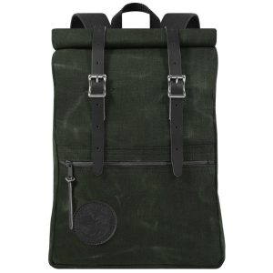 Duluth Pack 13 Liter Capacity Wax Olive Drab Roll Top Scout Pack