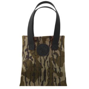 Duluth Pack 6 Liter Capacity Mossy Oak Bottomland Canvas Box Style Promo Tote