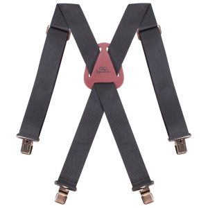 CLC Black Nylon Work Suspenders