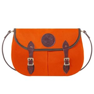 Duluth Pack 8 Liters Capacity Orange Large Double Shell Purse