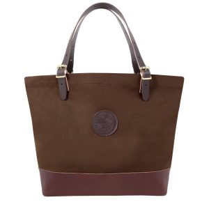 Duluth Pack 33 Liter Capacity Brown Deluxe Market Tote